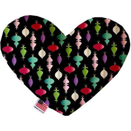 Mirage Pet Products Classic Christmas Ornaments 8 in. Heart Dog Toy 1298-TYHT8
